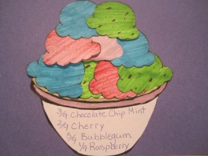 Fraction Sundaes