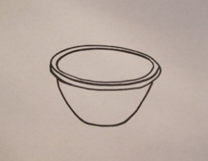 Ice Cream Bowl Template