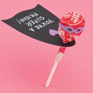 Handmade Valentine's Day Cards - Valentines Card Superhero - From TeacherHelpForParents.com