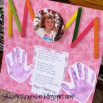 Handprint Mother's Day Card