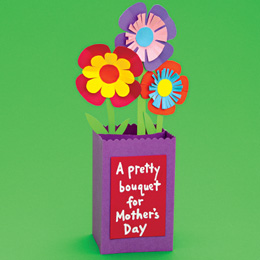 Mother's Day Flower Card
