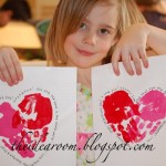 Handprint Valentines