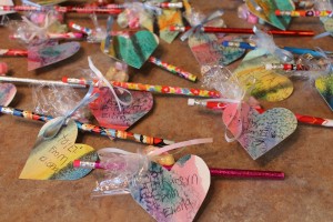 Watercolor Salt Valentines