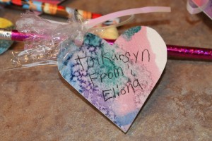 Watercolor Salt Valentines Cards
