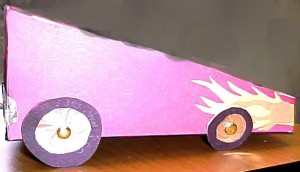 Race Car Valentine's Day Box