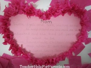 Mother's Day Poem Heart Card 7