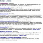 Common Core Math Tools Lessons For High School